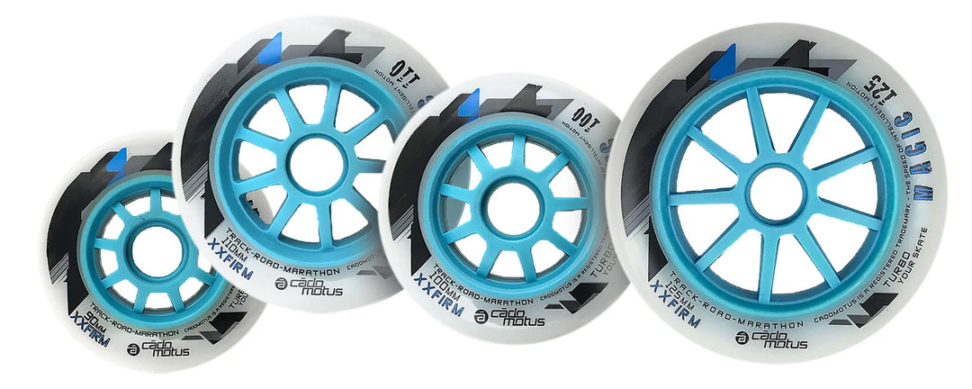 Skating on 100, 110 or 125 mm inline wheels, differences explained