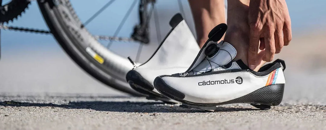 Advanced triathlon shoes with the know-how from inline and ice skating