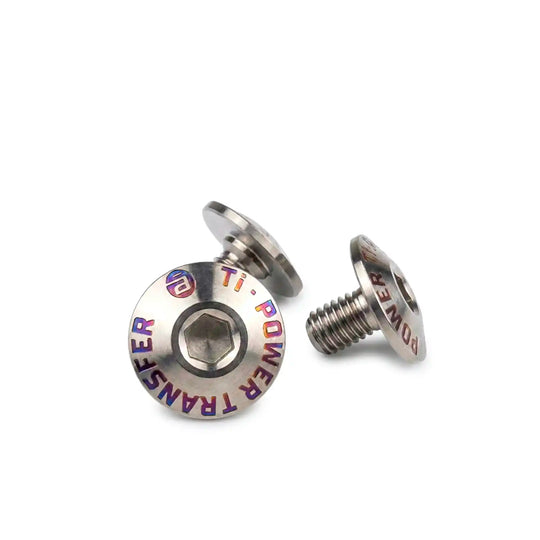 Titanium Cleat Bolts M5x10 (6pcs)