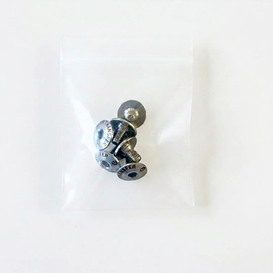 Titanium Cleat Bolts M5x10 (6pcs)