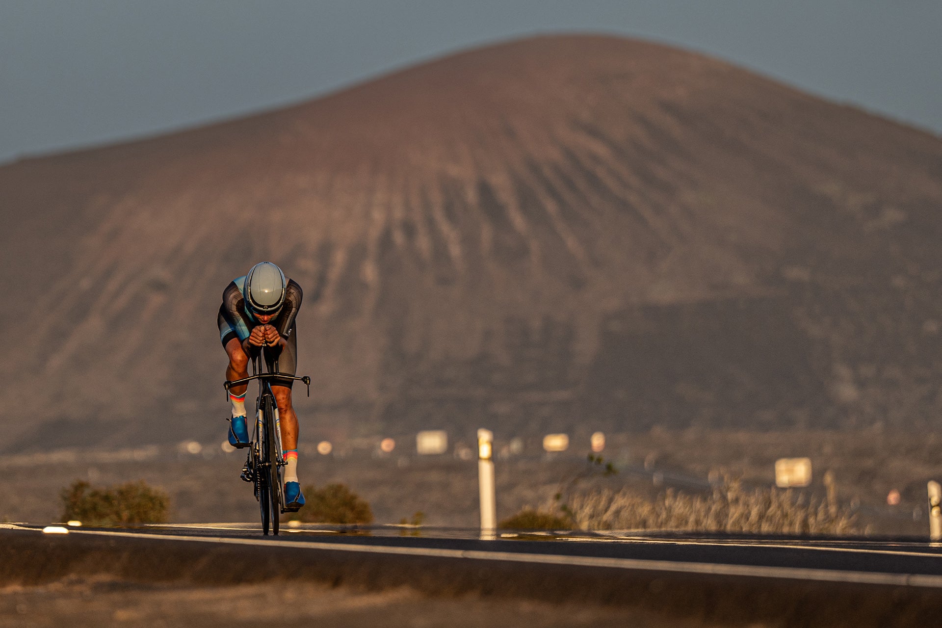 Omega Aero helmet for speedskating, triathlon and cycling