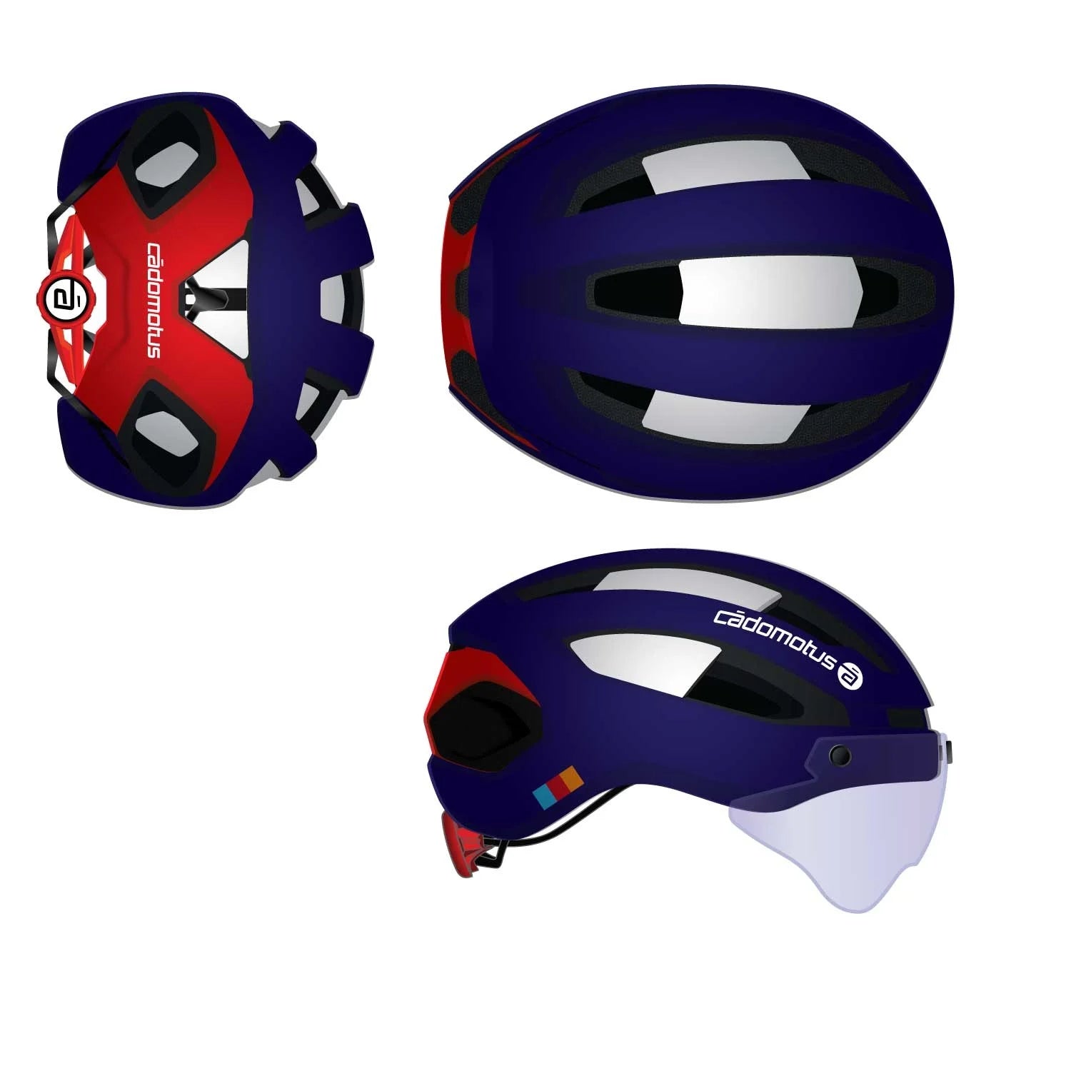 Sigma-II Aero Cycling Helmet with visor Sigma-II Aero Cycling Helmet with visor